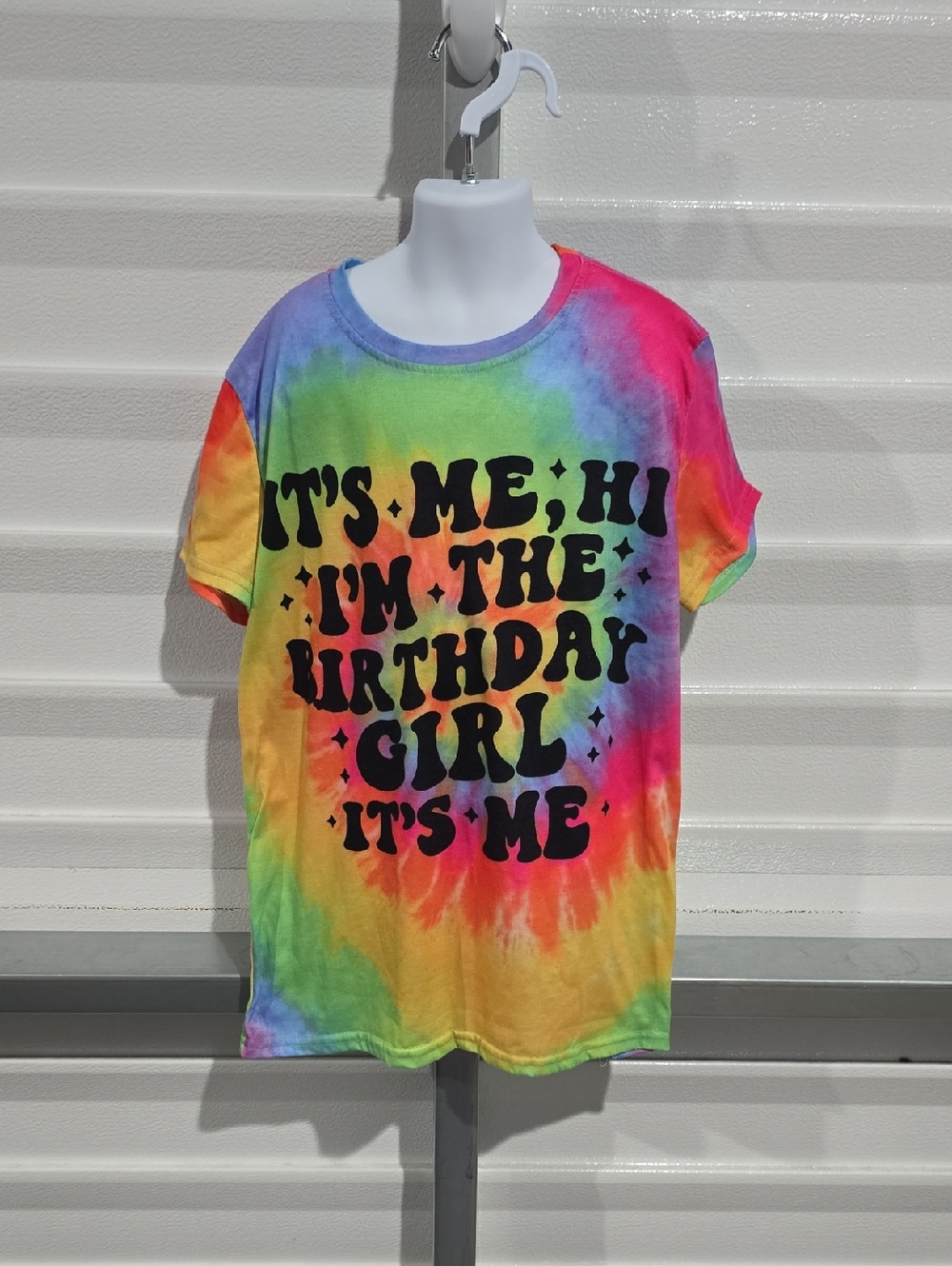 Birthday Girl Tie-Dye Tee - Multicolor Size‎ 10